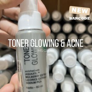MS Glow Toner Acne Clear Isi 60ml - Toner Wajah