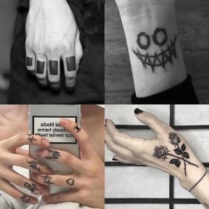 QR Code Tattoo Sticker Tatu QR tattoo 1 Pcs