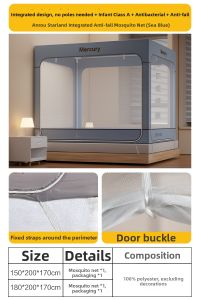 Mercury | Fall Prevention Infant Integrated Mosquito Net Full Cover