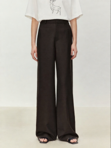 New High-Waist Minimalist Leisure Trousers Pants