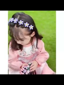 Bờm băng đô kết tóc tạo kiểu cho bé gái phụ kiện kẹp tóc cho trẻ em Đính hoa hoạt hình dễ thương thời trang-HAUSE