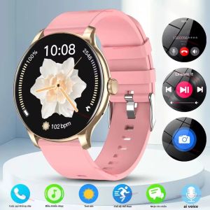 Đồng Hồ Thông Minh Nữ 2026 Mới Hỗ Trợ Gọi Bluetooth Trợ Lý Giọng Nói AI Màn Hình HD 1.52 Inch Theo Dõi Giấc Ngủ & Nhịp Tim Nhiều Chế Độ Thể Thao Đồng Hồ Thể Dục