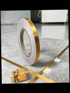 50M PVC Decorative Home Floor Tile Wall Decor Wallpaper Gap Sealing Sticker Waterproof Seam Sticker Floor Line Decal