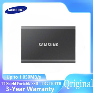 Samsung T7 Portable SSD Storage Expansion-1TB 2TB 4TB USB 3.2 Gen 2 1050MB/s for Windows Laptops Desktops in Office or Home
