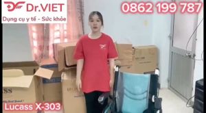 Xe Lăn Tay Du Lịch Cao Cấp Lucass X-303