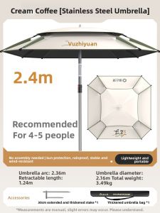 YUZHIYUAN | Umbrella Mounting Accessory for Camping Car