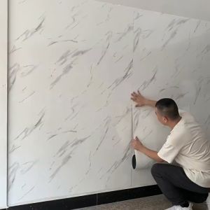 Wallpaper Foam Marble Roll 1.2 X 2.8 Meter Tebal 2mm Vinyl Marbel Granit Stiker Lemari Cabinet Marbel Wallpaper Dinding Vinyl Marble