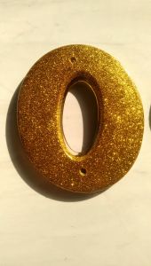 Nomor Rumah Aesthetic & Huruf Timbul Batu 15x13 cm