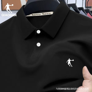  Mens Sport Polo Shirt Summer New Style Black Collar Breathable Short Sleeve T-shirt Polyester Fiber Regular Fit Life Series
