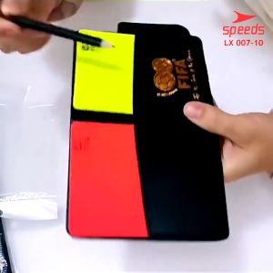 Kartu Wasit Sepakbola Futsal football bola kaki lapangan Speeds 007-10 25pc=1.3kg