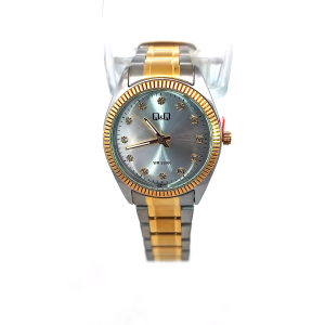 Q&Q Two-Tone Classic Quartz Watch (QZ65J401Y)