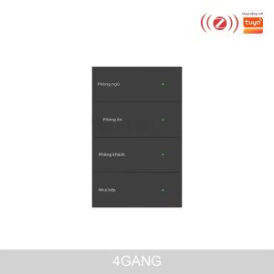 Công Tắc Thông Minh DIY Zigbee MANHOT Với Cảm Biến Radar Cho Bảng Điều Khiển Kính Thông Minh Nút Nhấn Tương Thích Với Tuya Alexa Google Home