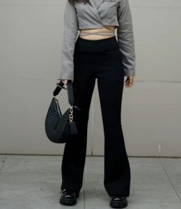 CELANA FLARE SCUBA HIGHWAIST/CELANA WANITA/CUTBRAY WANITA/CELANA WANITA POPULER