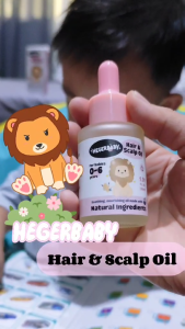 Hegerbaby Hair & Scalp Oil 30ml Pack of 3