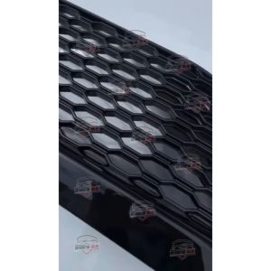 Perodua Alza 2022-2025 New Front Bottom Grill Glossy Black Grilled Plug And Play Honeycomb
