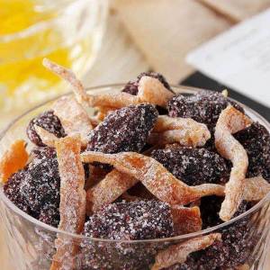 Citrus Peeled Sweet and Sour Preserved Plum 208g