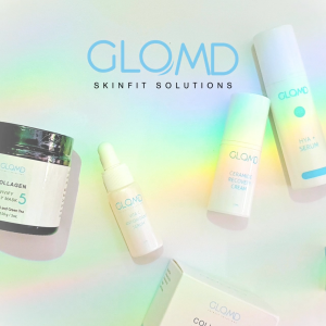 GLOMD AquaGlow Hydration & Revitalizing Sheet Mask 5-Pack | Hyaluronic & Niacinamide Infused Facial Sheet