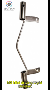 Mio I 125 M3 tube type mini driving light bracket 304 stainless MDL bracket