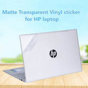 Laptop Skin Sticker Decal Matte Transparent Vinyl Cover for HP Laptop