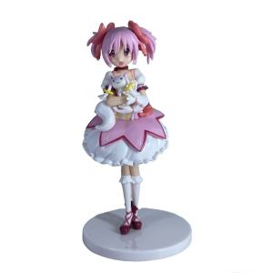 Bandai | 18cm Puella Magi Madoka Magica Aniem Figure Kaname Madoka Action Figure Magic Girl Model Decor Statue Dolls Toys Christmas Gift