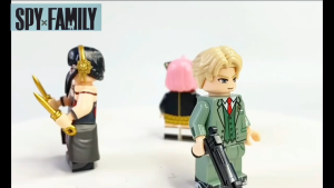 Mô Hình Lắp Ráp Minifigur Gia Đình Điệp Viên Spy x Family / Anya Anime Spy x Family