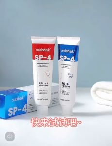 [SG SELLER] ORALSHARK SP-4 RED GENUINE TOOTHPASTE [NOT YAYASHI] ULTRA + WHITENING / BLUE RE+ FRESH 120g