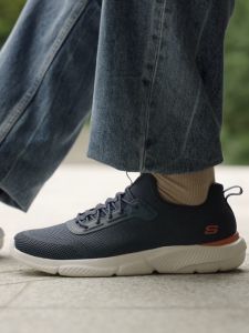 Skechers สเก็ตเชอร์ส รองเท้า ผู้ชาย Usa Street Wear Ingram Shoes - 210964-NVY