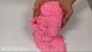 ยิ่งซื้อยิ่งลด!! ทรายวิทยาศาสตร์ 500 g ปั้นสนุก ไม่เป็นฝุ่น ไร้สารเคมี มี มอก ของเล่น Kinetic Space Sand ทราย ทรายโดว์