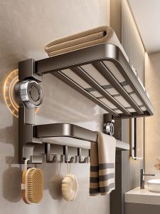 NIGESI | Suction Cup Bathroom Storage Rack