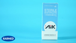 Vỉ 10 kim châm cứu y tế vô trùng AIK - Nhiều cỡ dùng 1 lần