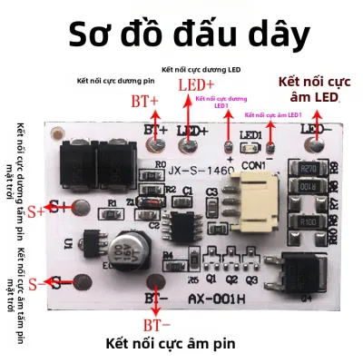 Bảng Điều Khiển Từ Xa Đèn Năng Lượng Mặt Trời Ngoài Trời