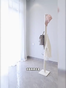 2-in-1 Foldable Clothes Rack & Coat Stand | Space-Saving Hanger with Hooks for Bedroom/Entryway