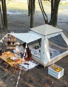 4/6/8 people Waterproof and sun Proof Camping tent Automatic Tent outdoor heavy duty Tent for 6 to 8 person