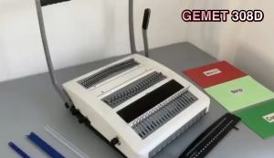GEMET 308D Mesin Jilid Spiral Plastik & Kawat 3:1 A4 | Official Store