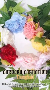 Bunga Peony Chrysan 80cm/Premium Bunga Artificial Dekorasi (KN-437)