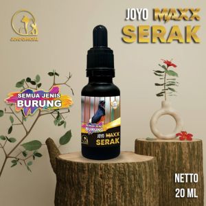OBAT BURUNG SERAK | TENGGOROKAN SERAK | SUARA SERAK | MAXX ANTI SERAK 10 ML