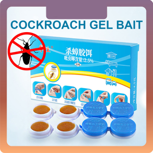 Professional Cockroach Gel Bait – Highly Attractive Formula with Delayed Action | Kills Hidden Roaches & Prevents Reinfestation | (Racun Lipas)