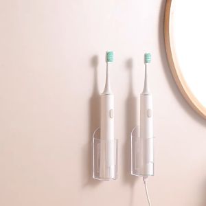 ที่เแขวนแปรงสีฟัน ที่แขวนแปรงสีฟัน​ติด​ผนัง​ ที่บีบยาสีฟัน ที่ใส่แปรงสีฟัน​ ไม่ต้องเจาะ ติดผนัง