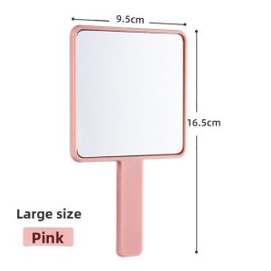 Defasilk | Handheld Mirror for Beauty Salon Large Round Mirror