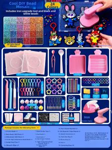 DIY 3D Fusable Bead Set Crafting Kit