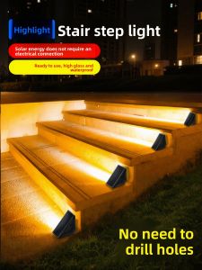 Solar Outdoor Sensor Step Light