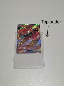 Cardora Premium Toploaders with Film Fits 35PT Cards Perfect for Standard TCG Pokemon MTG