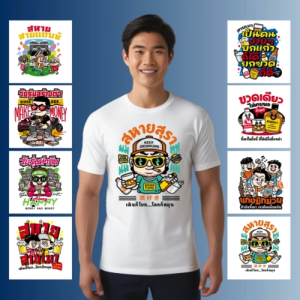 เสื้อสายดื่ม เสื้อปาร์ตี้ เสื้อคำคม  เสื้องานเลียง เสื้อสีขาวสายดื่ม ผ้าไมโครใส่สบายเกรดดี  งานไทย พร้อมส่ง