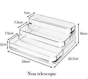 Sunglasses Organizer Clear Eyeglasses Display Case Acrylic Riser Display Stands 5 Tier Perfume Organizer for Funko Pop Figures