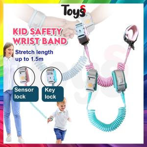 🔥Toyss Safety Wristband Kids Baby Safety Harness Gelang Keselamatan Kanak Kanak Tali Ikat Budak Baby Leash 防走失手環 牽引繩 兒童