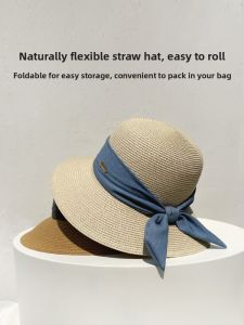 MMAOCOE | Wide Brim Bow Decor Sun Hat