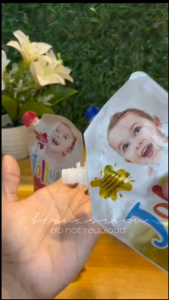 Jolly Cherry OAT Rice Milk Baby Bath 200 ml