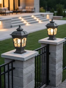 GUAIJUE | Waterproof Solar Outdoor Pillar Light