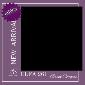 SARIMBIT KELUARGA ETHICA ROYAL ELFA 261 GRAPE COMPOTE / RAYYA SERIES SARIMBIT ETHICA ELFA 261 GRAPE COMPOTE TERBARU / KAGUMI 260 KAHFI 235 KAGUMI KIDS 125 KAHFI KIDS 171 GRAPE COMPOTE