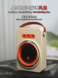Quạt Điều Hòa Mini Phun Sương 3 Trong 1 Làm Mát Không Khí 100 Cấp Gió Tích Hợp Tạo Ẩm USB